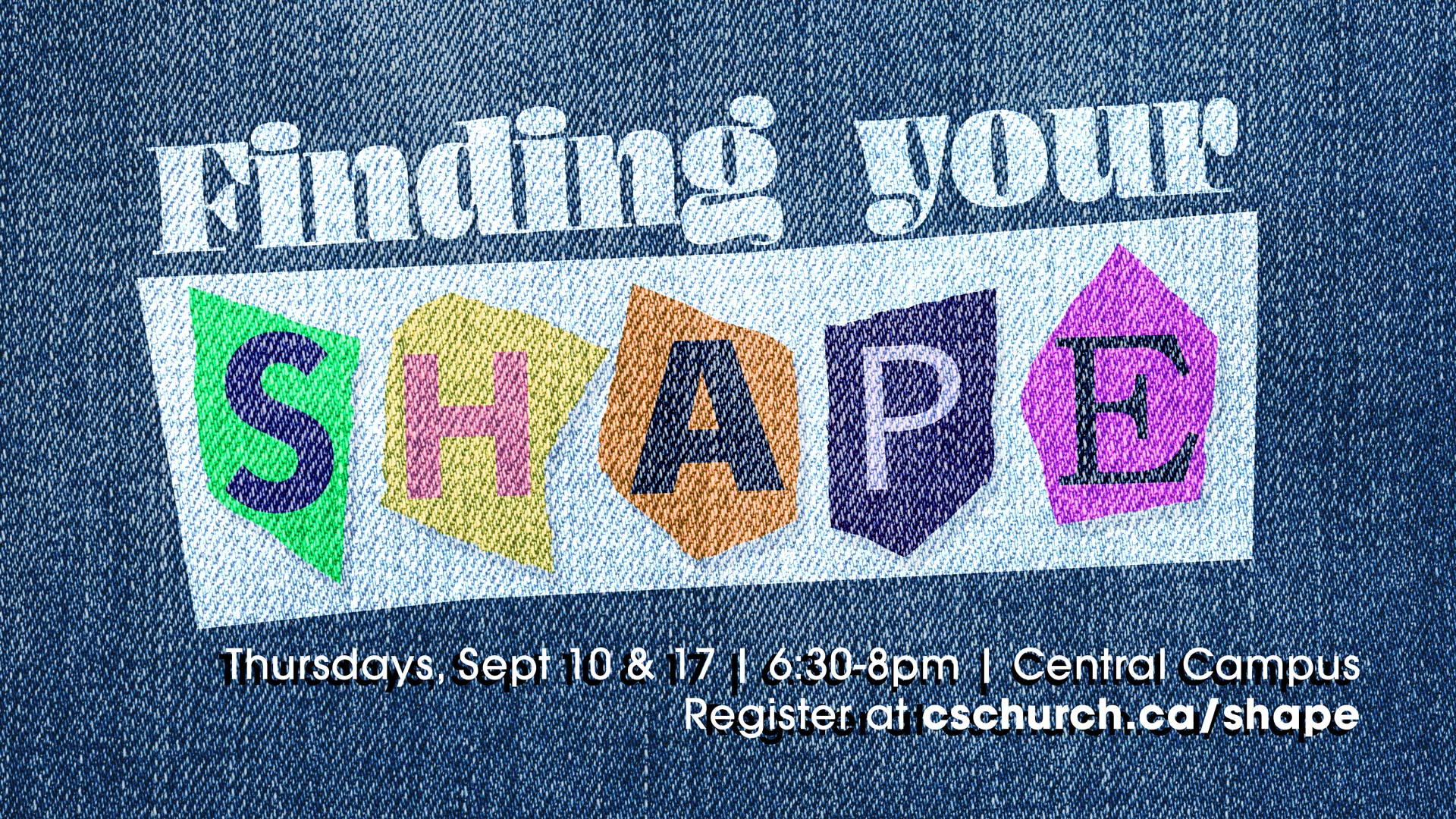 Image for Finding your SHAPE