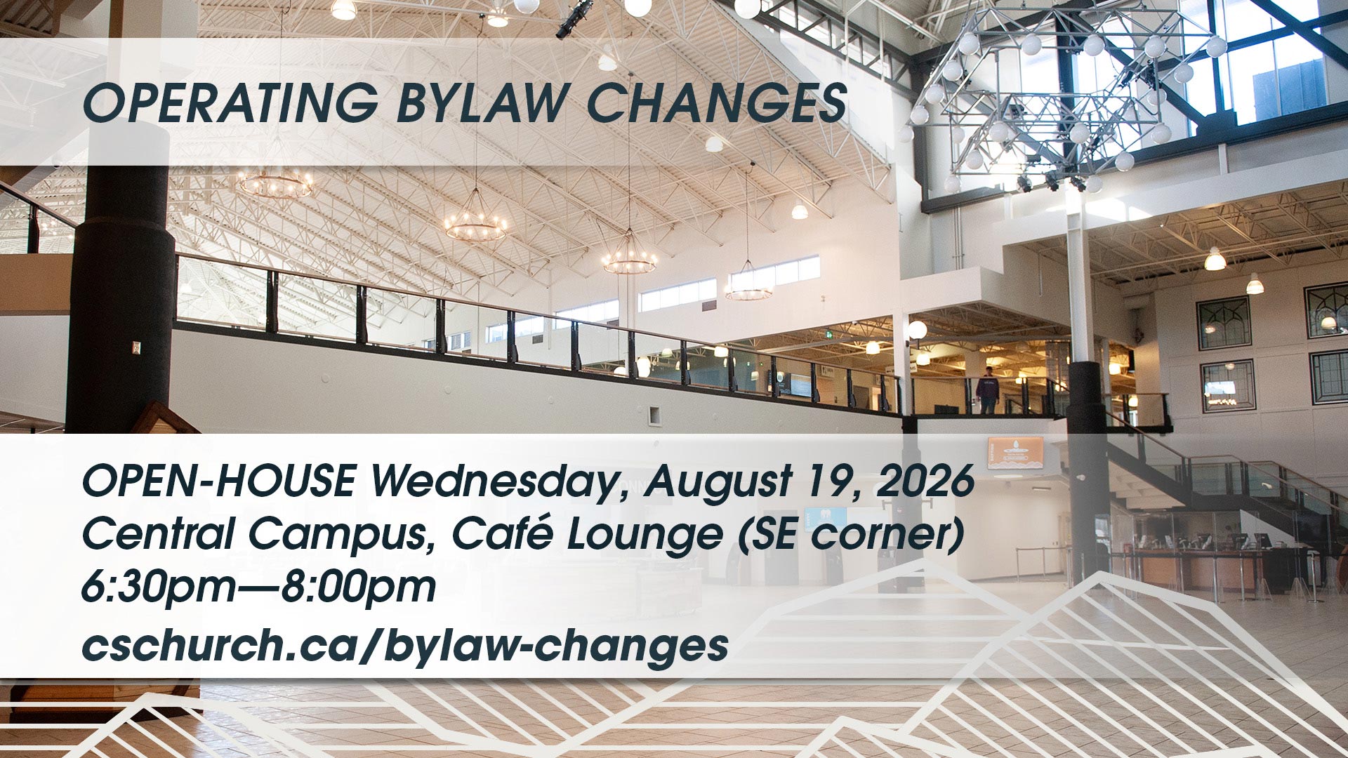 Image for Operating Bylaw Changes - Open House