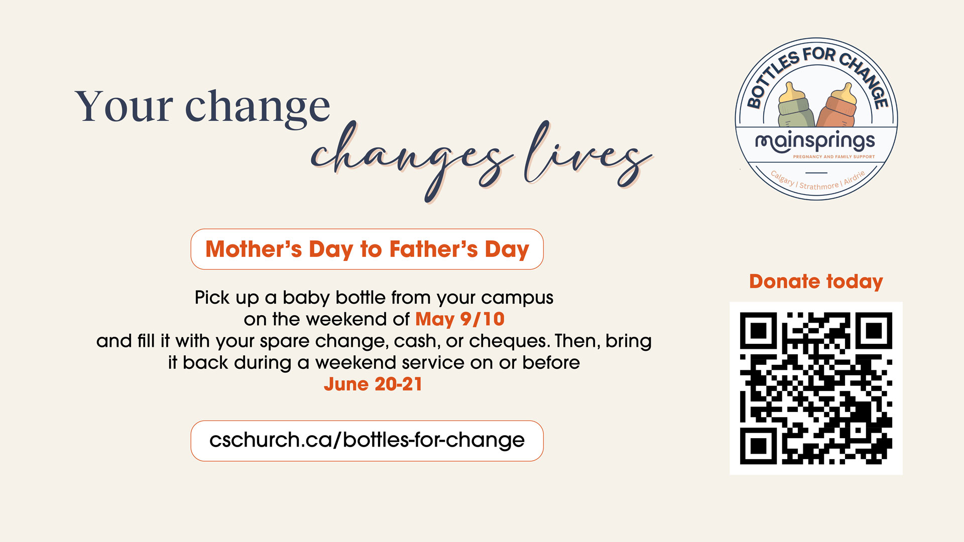 Image for Bottles for Change Drive