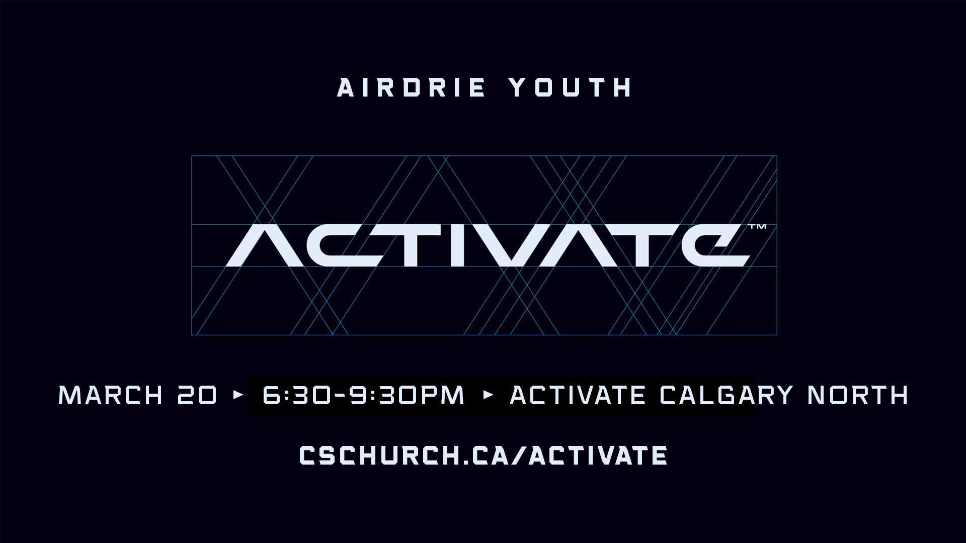 Image for Airdrie Youth Event: Activate